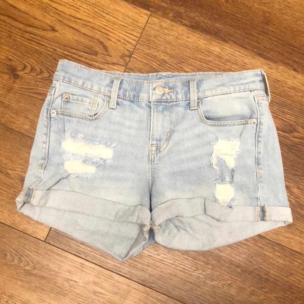 Light Blue Jean Shorts